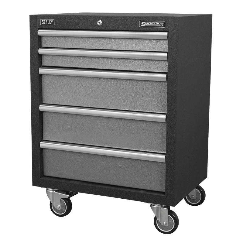 Sealey Modular Storage Systems 650mm 5 Drawer Modular Mobile Cabinet-APMS58 5054511100655 APMS58 - Buy Direct from Spare and Square