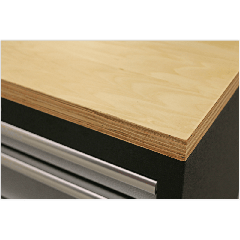 Sealey Modular Storage Systems Superline PRO® 1.96m Storage System - Pressed Wood Worktop-APMSSTACK10W 5054630000867 APMSSTACK10W - Buy Direct from Spare and Square