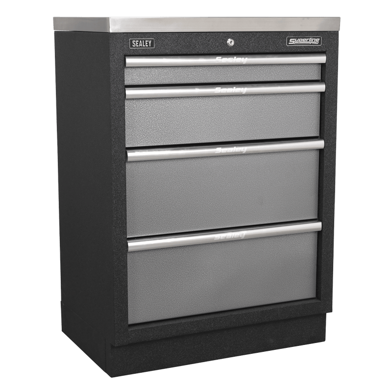Sealey Modular Storage Systems Superline Pro 4.9m Storage System - Pressed Wood Worktop-APMSSTACK17W 5054630138188 APMSSTACK17W - Buy Direct from Spare and Square