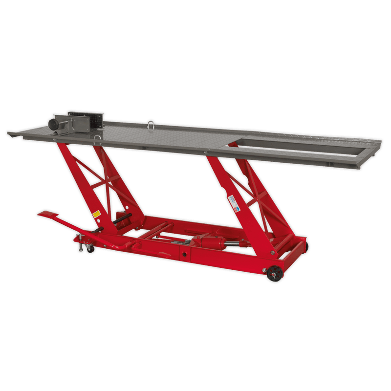 Sealey Motorcycle Lifts & Work Tables 454kg Hydraulic Motorcycle Lift-MC401 5024209513272 MC401 - Buy Direct from Spare and Square