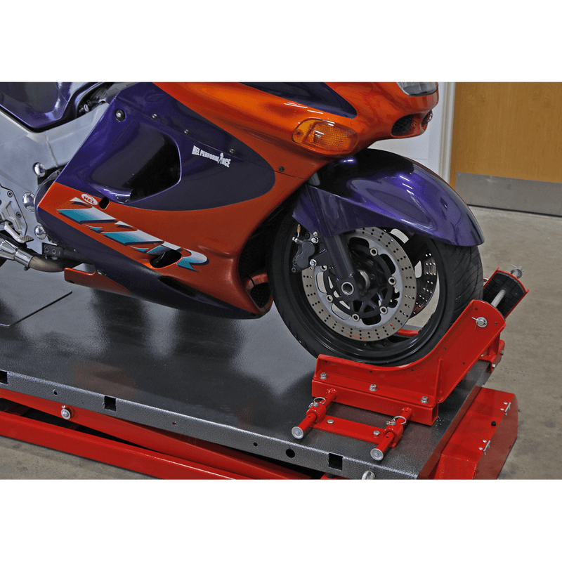 Sealey Motorcycle Supports & Lifting 680kg Heavy-Duty Motorcycle Lift - Electro/Hydraulic-MC680E 5054511949483 MC680E - Buy Direct from Spare and Square
