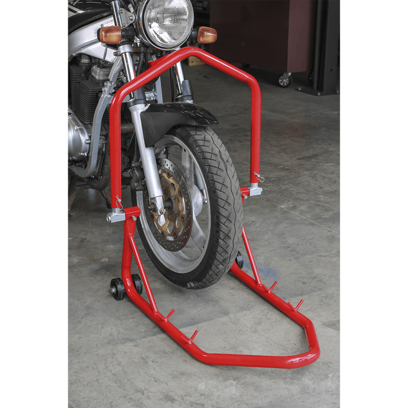 Sealey Motorcycle Supports & Lifting Front Headstock Stand-FPS5 5054511382815 FPS5 - Buy Direct from Spare and Square