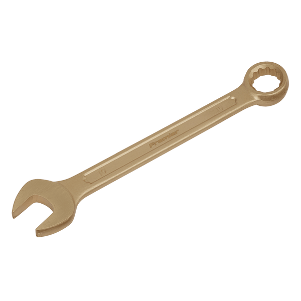 Sealey Non-Sparking Tools 19mm Combination Spanner - Non-Sparking-NS009 5054511752762 NS009 - Buy Direct from Spare and Square