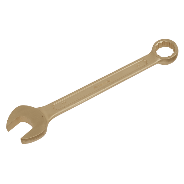 Sealey Non-Sparking Tools 27mm Combination Spanner - Non-Sparking-NS012 5054511752915 NS012 - Buy Direct from Spare and Square