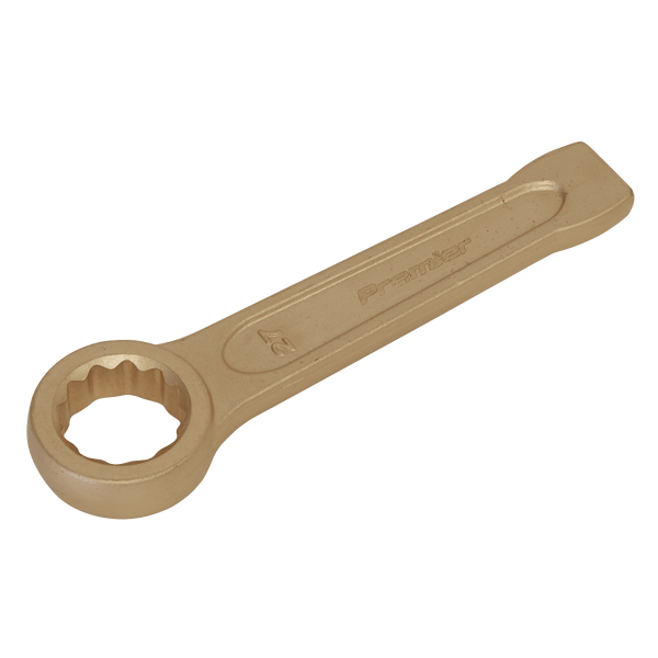 Sealey Non-Sparking Tools 27mm Ring End Slogging Spanner - Non-Sparking-NS030 5054511733778 NS030 - Buy Direct from Spare and Square