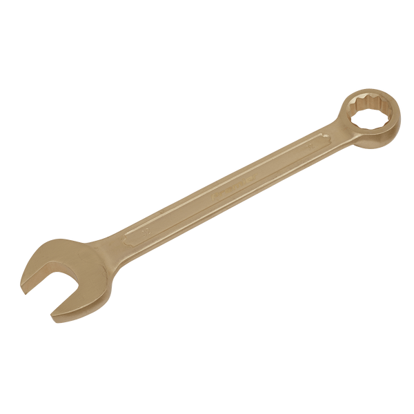 Sealey Non-Sparking Tools 32mm Combination Spanner - Non-Sparking-NS014 5054511752946 NS014 - Buy Direct from Spare and Square