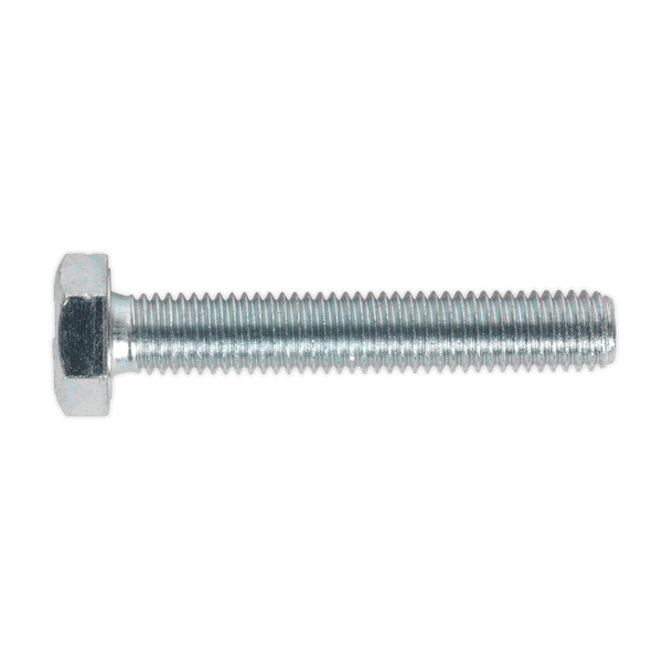 Sealey Nuts & Bolts HT Setscrew M10 x 60mm - 8.8 Zinc - Pack of 25-SS1060 5054511058857 SS1060 - Buy Direct from Spare and Square
