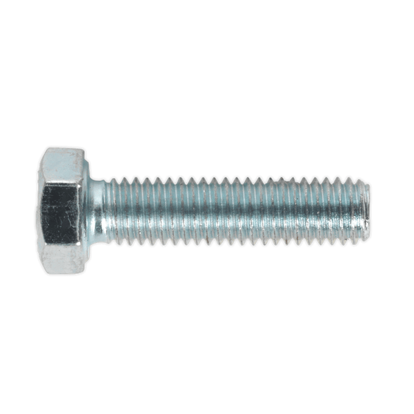 Sealey Nuts & Bolts HT Setscrew M5 x 20mm - 8.8 Zinc - Pack of 50-SS520 5051747367456 SS520 - Buy Direct from Spare and Square