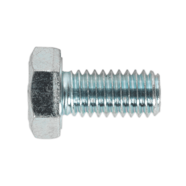 Sealey Nuts & Bolts HT Setscrew M6 x 12mm - 8.8 Zinc - Pack of 50-SS612 5054511060966 SS612 - Buy Direct from Spare and Square