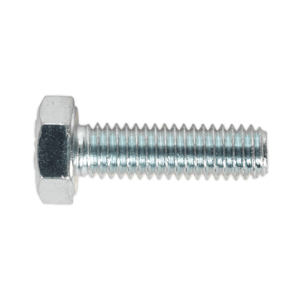 Sealey Nuts & Bolts HT Setscrew M6 x 20mm - 8.8 Zinc - Pack of 50-SS620 5051747367463 SS620 - Buy Direct from Spare and Square
