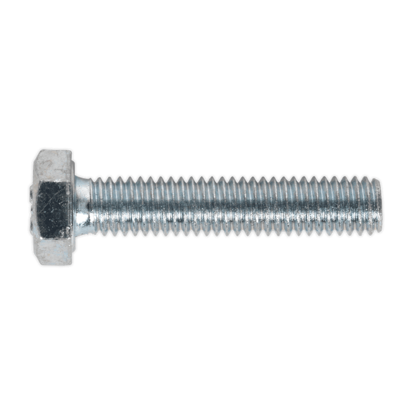 Sealey Nuts & Bolts HT Setscrew M6 x 30mm - 8.8 Zinc - Pack of 50-SS630 5054511061161 SS630 - Buy Direct from Spare and Square