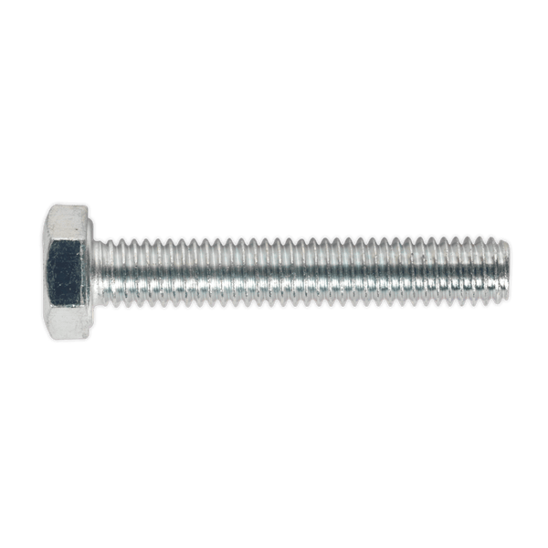Sealey Nuts & Bolts HT Setscrew M6 x 35mm - 8.8 Zinc - Pack of 50-SS635 5054511061178 SS635 - Buy Direct from Spare and Square