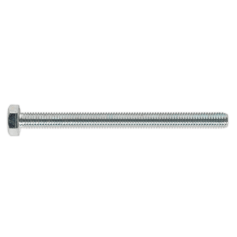 Sealey Nuts & Bolts HT Setscrew M8 x 100mm - 8.8 Zinc - Pack of 25-SS8100 5054511058925 SS8100 - Buy Direct from Spare and Square