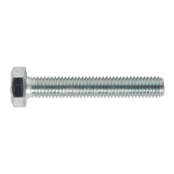 Sealey Nuts & Bolts HT Setscrew M8 x 50mm - 8.8 Zinc - Pack of 50-SS850 5054511058994 SS850 - Buy Direct from Spare and Square
