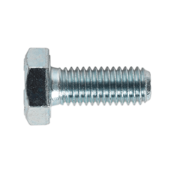 Sealey Nuts & Bolts M10 x 25mm Setscrew HT 8.8 Zinc - Pack of 25-SS1025 5054511058802 SS1025 - Buy Direct from Spare and Square