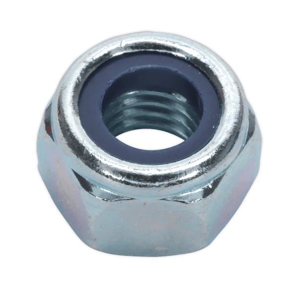 Sealey Nuts & Bolts Zinc Plated Nylon Locknut DIN 982 - M10 - Pack of 100-NLN10 5054511037531 NLN10 - Buy Direct from Spare and Square