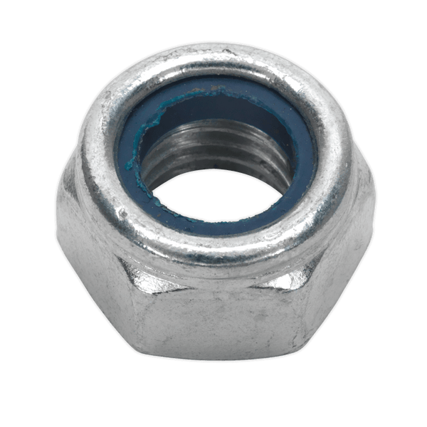 Sealey Nuts & Bolts Zinc Plated Nylon Locknut DIN 982 - M14 - Pack of 25-NLN14 5054511037579 NLN14 - Buy Direct from Spare and Square