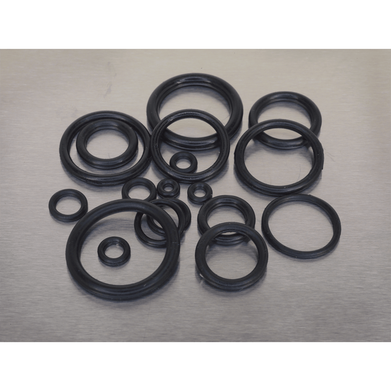 Sealey O-Rings 225pc Rubber O-Ring Assortment - Metric-AB004OR 5054511018509 AB004OR - Buy Direct from Spare and Square