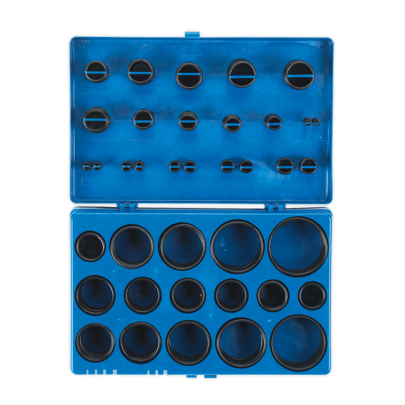 Sealey O-Rings 407pc Rubber O-Ring Assortment - Imperial-BOR407 5051747990708 BOR407 - Buy Direct from Spare and Square