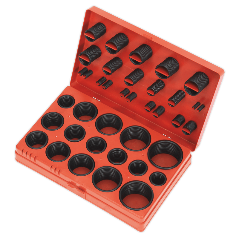 Sealey O-Rings 419pc Rubber O-Ring Assortment - Metric-BOR419 5024209600996 BOR419 - Buy Direct from Spare and Square