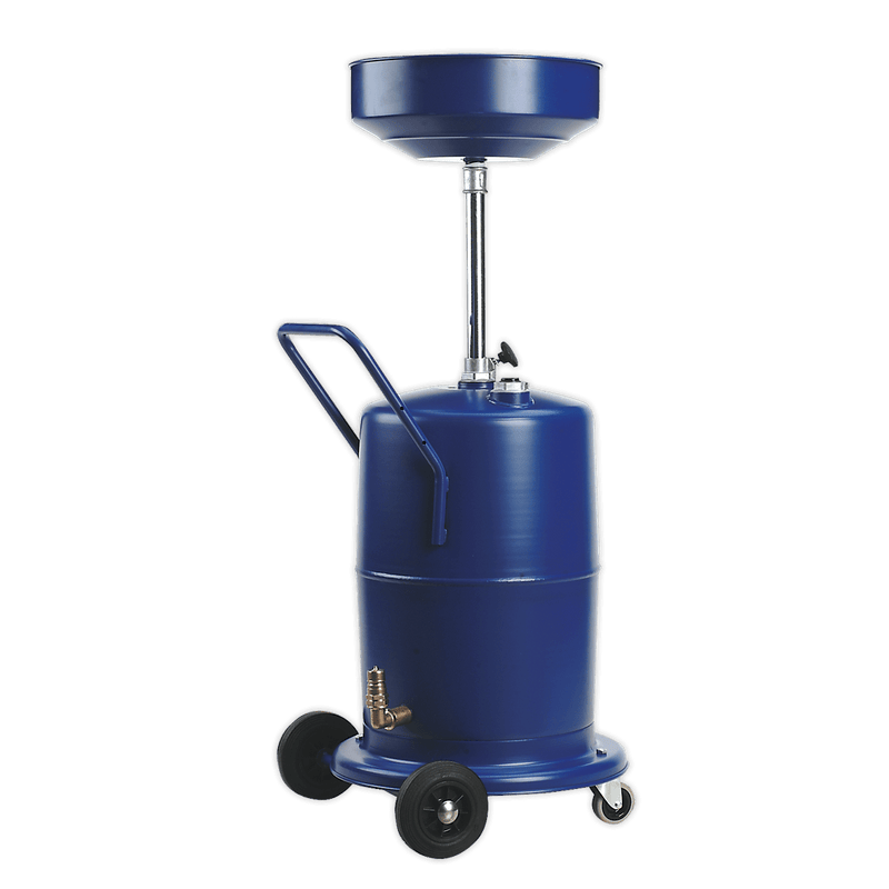Sealey Oil Drainers 75L Pump-Away Mobile Oil Drainer-AK450DX 5024209287609 AK450DX - Buy Direct from Spare and Square