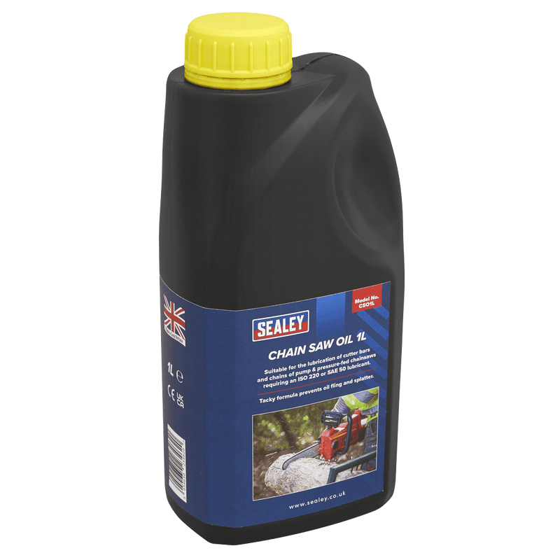 Sealey Oils & Lubricants 1L Chainsaw Oil-CSO1L 5054630234620 CSO1L - Buy Direct from Spare and Square