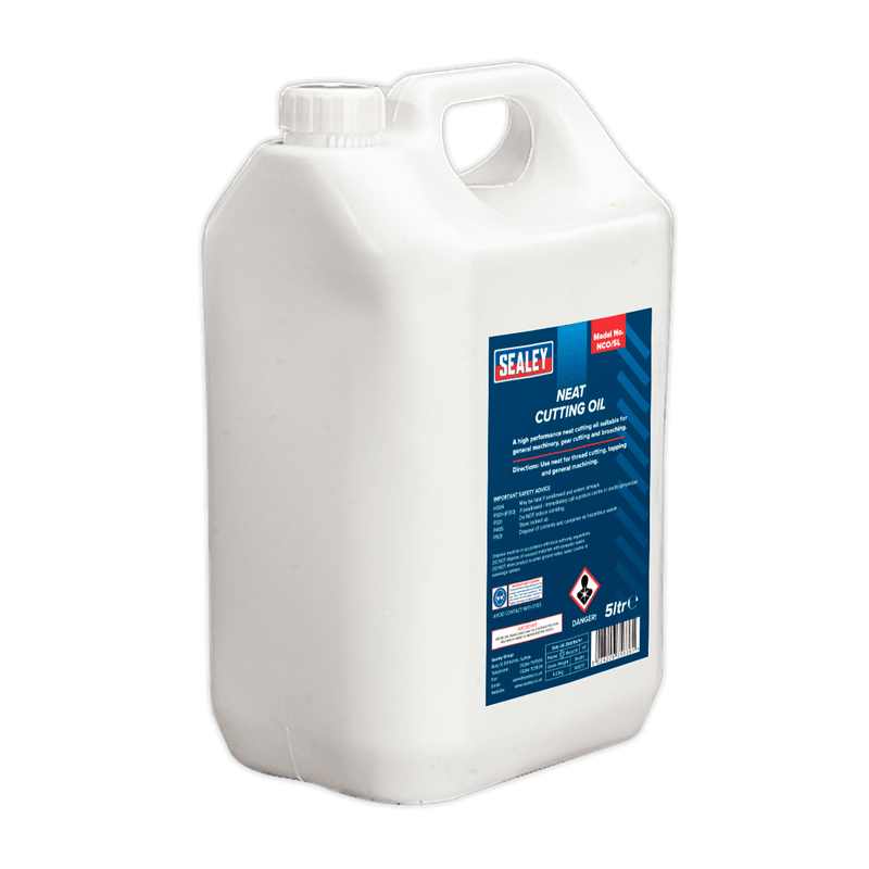 Sealey Oils & Lubricants 5L Neat Cutting Oil-NCO/5L 5024209358361 NCO/5L - Buy Direct from Spare and Square