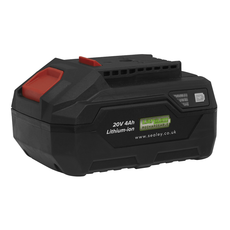 Sealey One Battery Platforms 20V SV20 Series 1/4"Hex Brushless Impact Driver Kit - 2 Batteries-CP20VIDXKIT 5054511696479 CP20VIDXKIT - Buy Direct from Spare and Square