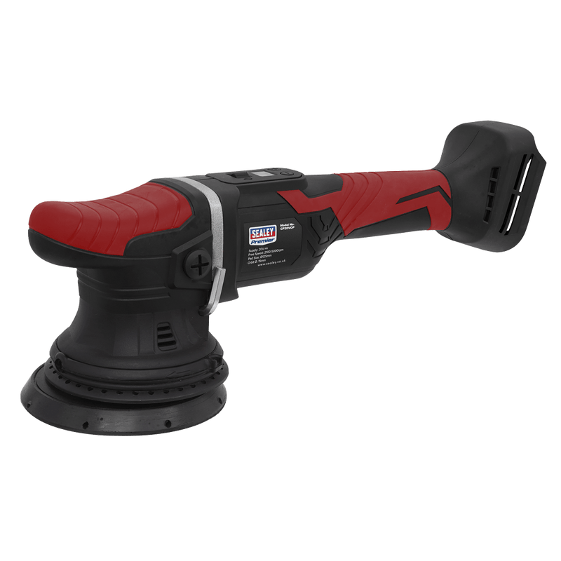 Sealey One Battery Platforms 20V SV20 Series Ø125mm Cordless Orbital Polisher - Body Only-CP20VOP 5054511879728 CP20VOP - Buy Direct from Spare and Square