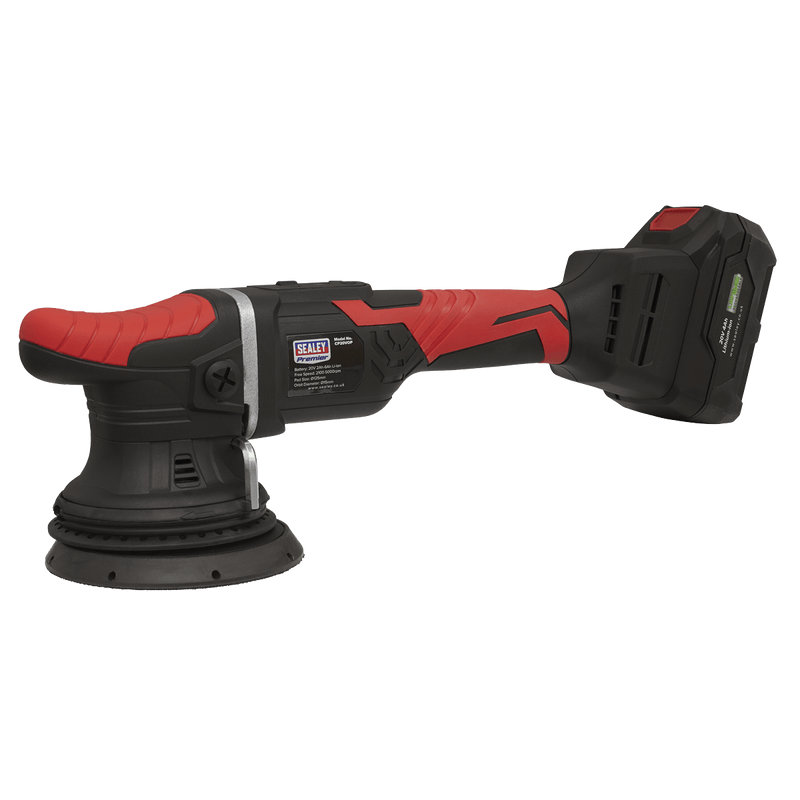 Sealey One Battery Platforms 20V SV20 Series Ø125mm Cordless Orbital Polisher - Body Only-CP20VOP 5054511879728 CP20VOP - Buy Direct from Spare and Square