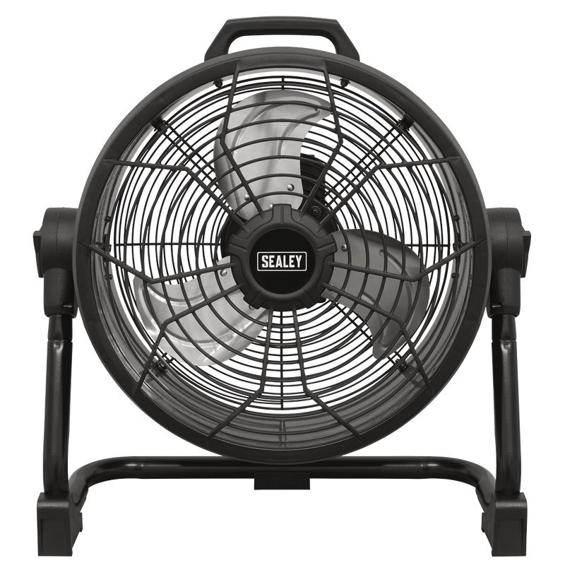 Sealey One Battery Platforms 230V/20V SV20 Series 16" 2-in-1 Cordless/Corded High Velocity Drum Fan-HVD16C 5054630148309 HVD16C - Buy Direct from Spare and Square