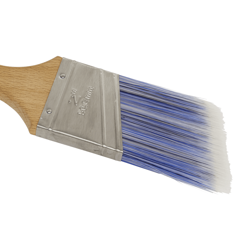 Sealey Paint Brushes 50mm Wooden Handle Cutting-In Paint Brush-SPBA50 5054630252570 SPBA50 - Buy Direct from Spare and Square