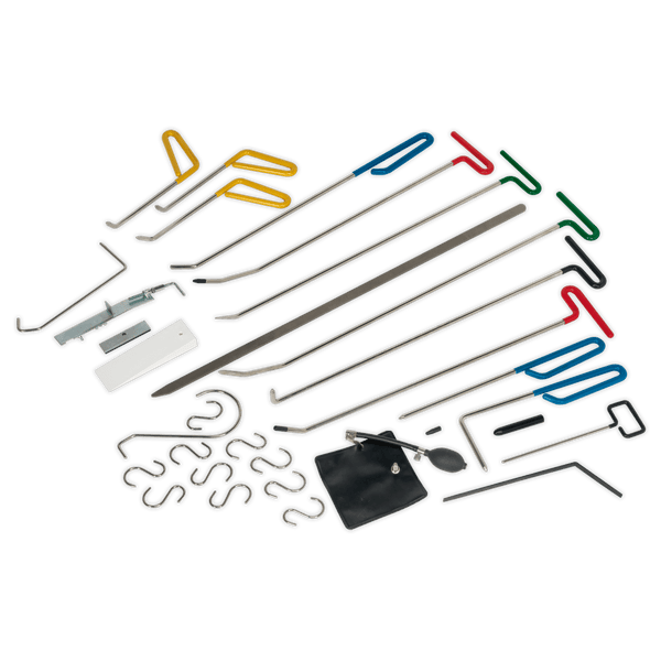 Sealey Panel Tools 33pc Paintless Dent Repair Kit-RE102 5051747695818 RE102 - Buy Direct from Spare and Square
