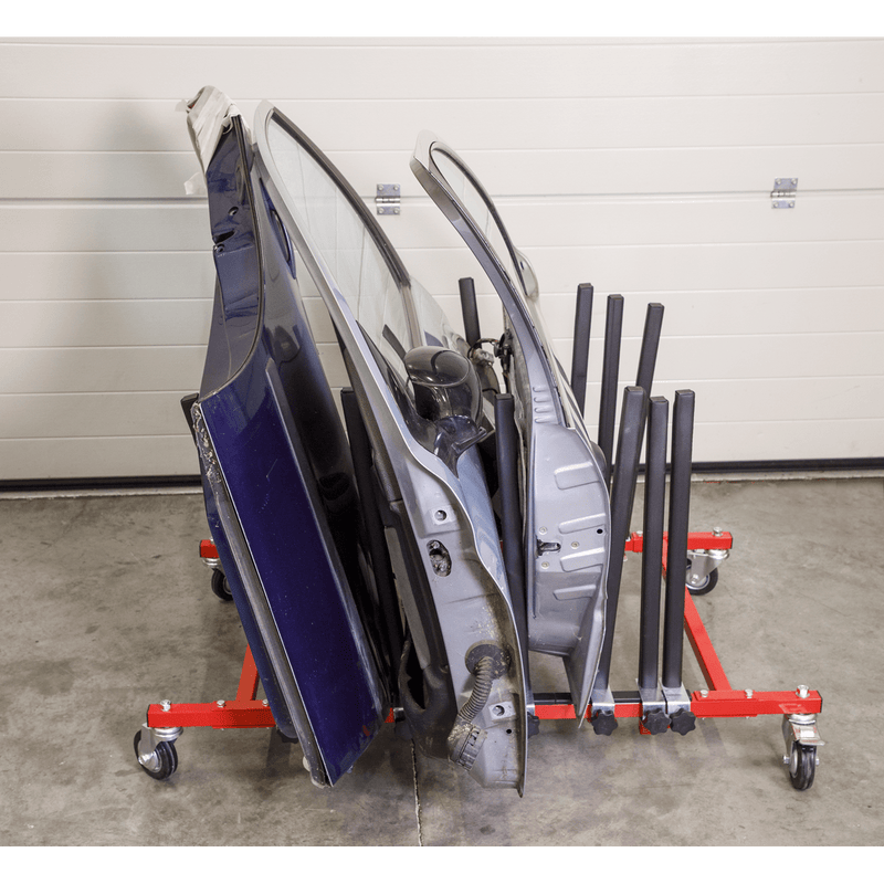 Sealey Panel Tools Mobile Panel Storage Rack Holds 5 Panels-MK76 5054511774887 MK76 - Buy Direct from Spare and Square