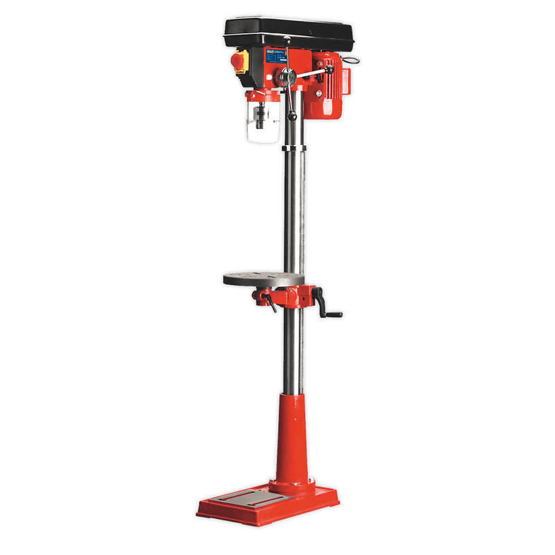 Sealey Pillar Drills 12-Speed Floor Pillar Drill 1500mm Ht 370W-GDM140F 5024209088855 GDM140F - Buy Direct from Spare and Square