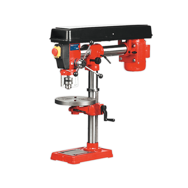 Sealey Pillar Drills 5-Speed Radial Bench Pillar Drill 820mm Height 550W-GDM790BR 5024209116831 GDM790BR - Buy Direct from Spare and Square