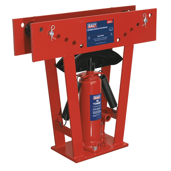 Sealey Pipe Benders 16 Tonne Hydraulic Pipe Bender-PBS99/14 5024209141772 PBS99/14 - Buy Direct from Spare and Square