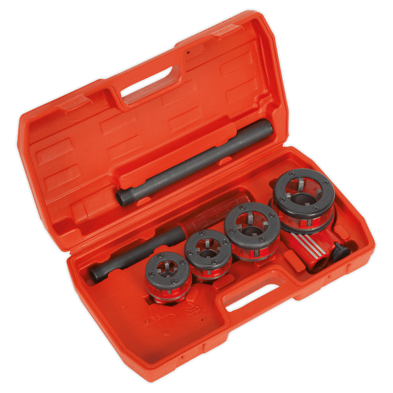 Sealey Pipe Tools 1/2" - 1-1/4"BSPT Pipe Threading Kit-PTK991 5024209040150 PTK991 - Buy Direct from Spare and Square