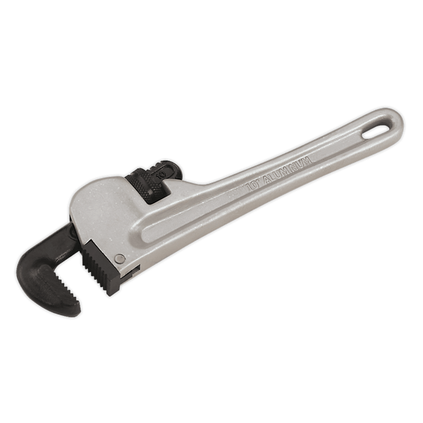 Sealey Pipe Tools 250mm Aluminium Alloy Pipe Wrench - European Pattern-AK5106 5024209120296 AK5106 - Buy Direct from Spare and Square