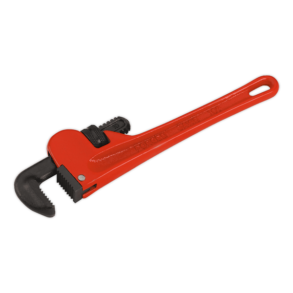 Sealey Pipe Tools 250mm Cast Steel Pipe Wrench - European Pattern-AK5102 5024209141376 AK5102 - Buy Direct from Spare and Square