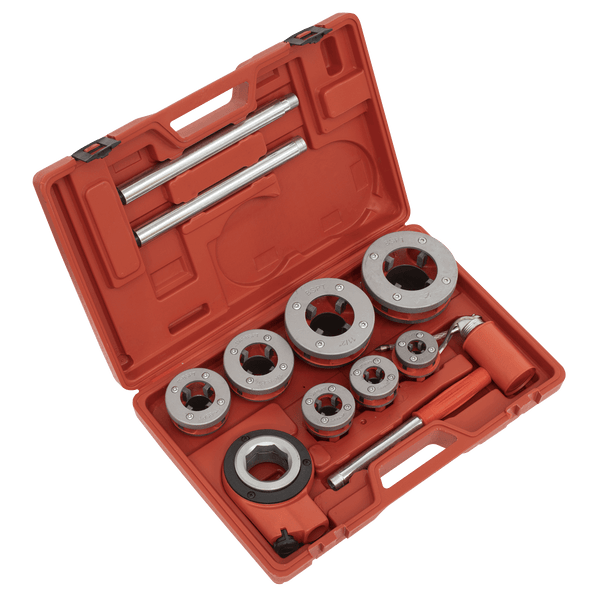 Sealey Pipe Tools 3/8"- 2"BSPT Pipe Threading Kit-PTK992 5024209040167 PTK992 - Buy Direct from Spare and Square