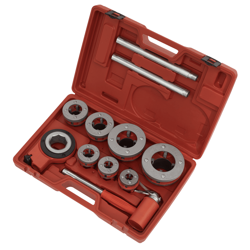 Sealey Pipe Tools 3/8"- 2"BSPT Pipe Threading Kit-PTK992 5024209040167 PTK992 - Buy Direct from Spare and Square