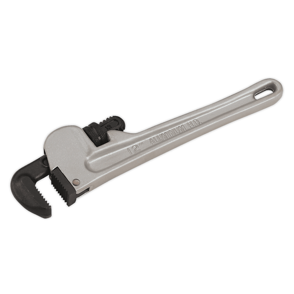 Sealey Pipe Tools 300mm Aluminium Alloy Pipe Wrench - European Pattern-AK5107 5024209120302 AK5107 - Buy Direct from Spare and Square