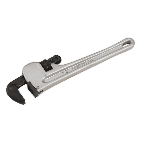 Sealey Pipe Tools 350mm Aluminium Alloy Pipe Wrench - European Pattern-AK5108 5024209120319 AK5108 - Buy Direct from Spare and Square