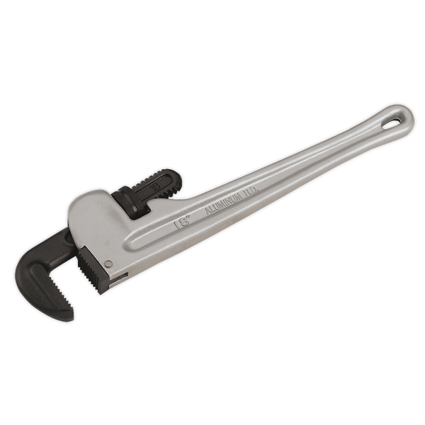 Sealey Pipe Tools 450mm Aluminium Alloy Pipe Wrench - European Pattern-AK5109 5024209120326 AK5109 - Buy Direct from Spare and Square