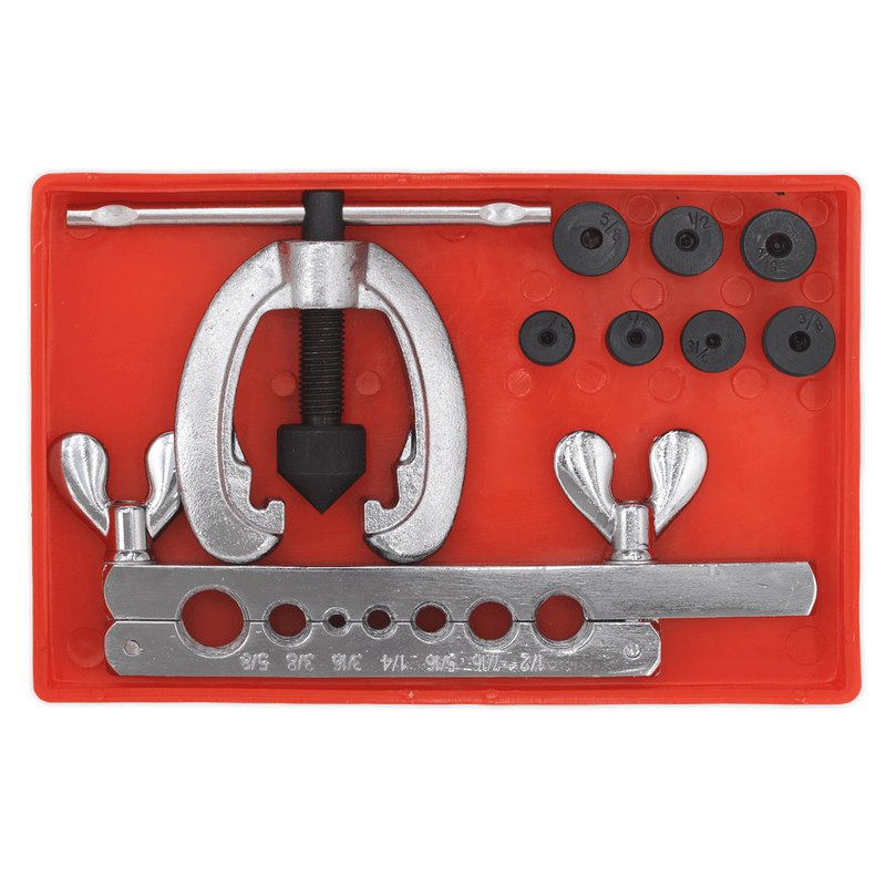 Sealey Pipe Tools 9pc Pipe Flaring Kit-AK505 5024209231282 AK505 - Buy Direct from Spare and Square