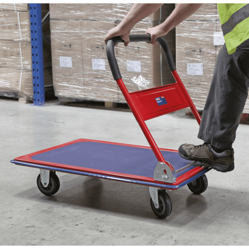 Sealey Platform Trucks 300kg Platform Truck-CST992 5024209039994 CST992 - Buy Direct from Spare and Square