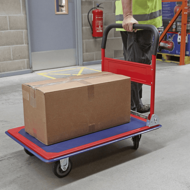 Sealey Platform Trucks 300kg Platform Truck-CST992 5024209039994 CST992 - Buy Direct from Spare and Square