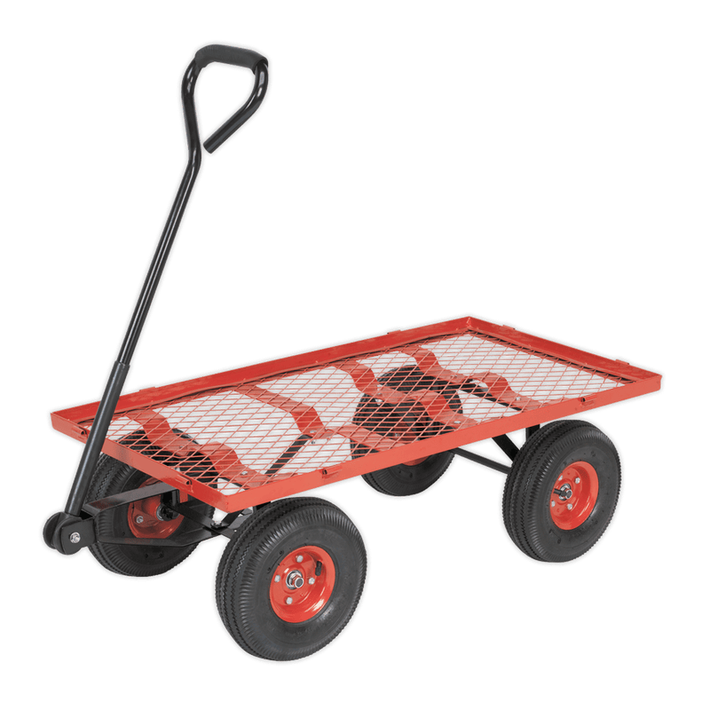 Sealey Platform Trucks Platform Truck with Folding/Removable Sides-CST997 5024209898416 CST997 - Buy Direct from Spare and Square