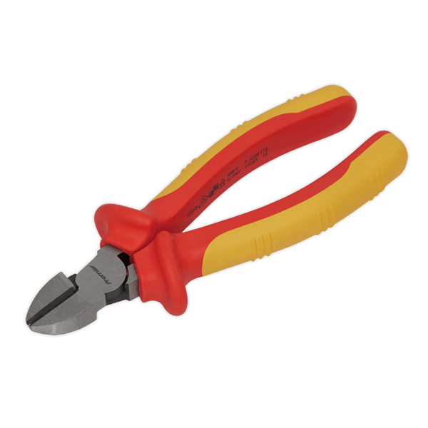 Sealey Pliers 160mm Side Cutters - VDE Approved-AK83458 5054511270068 AK83458 - Buy Direct from Spare and Square